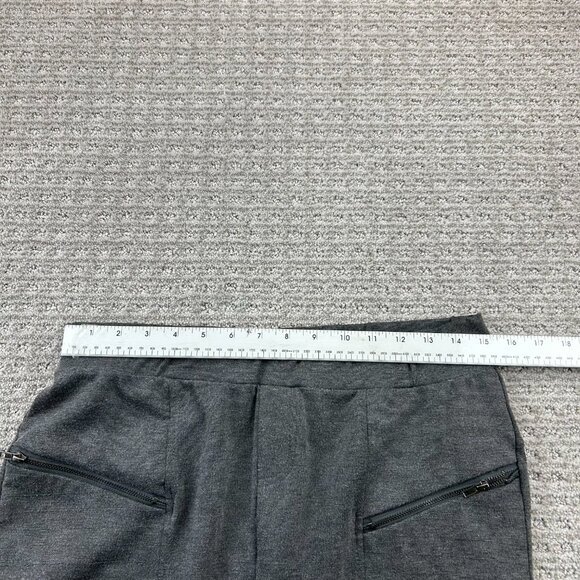 ARDENE Stretchy Skinny Pants Women Size Extra Large XL Gray Viscose Polyester - Picture 7 of 11